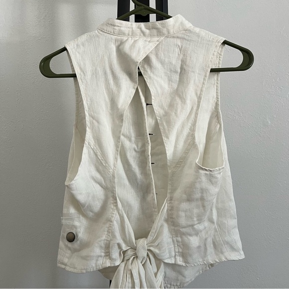 Free People Back it up Waistcoat Size Small - Picture 5 of 8